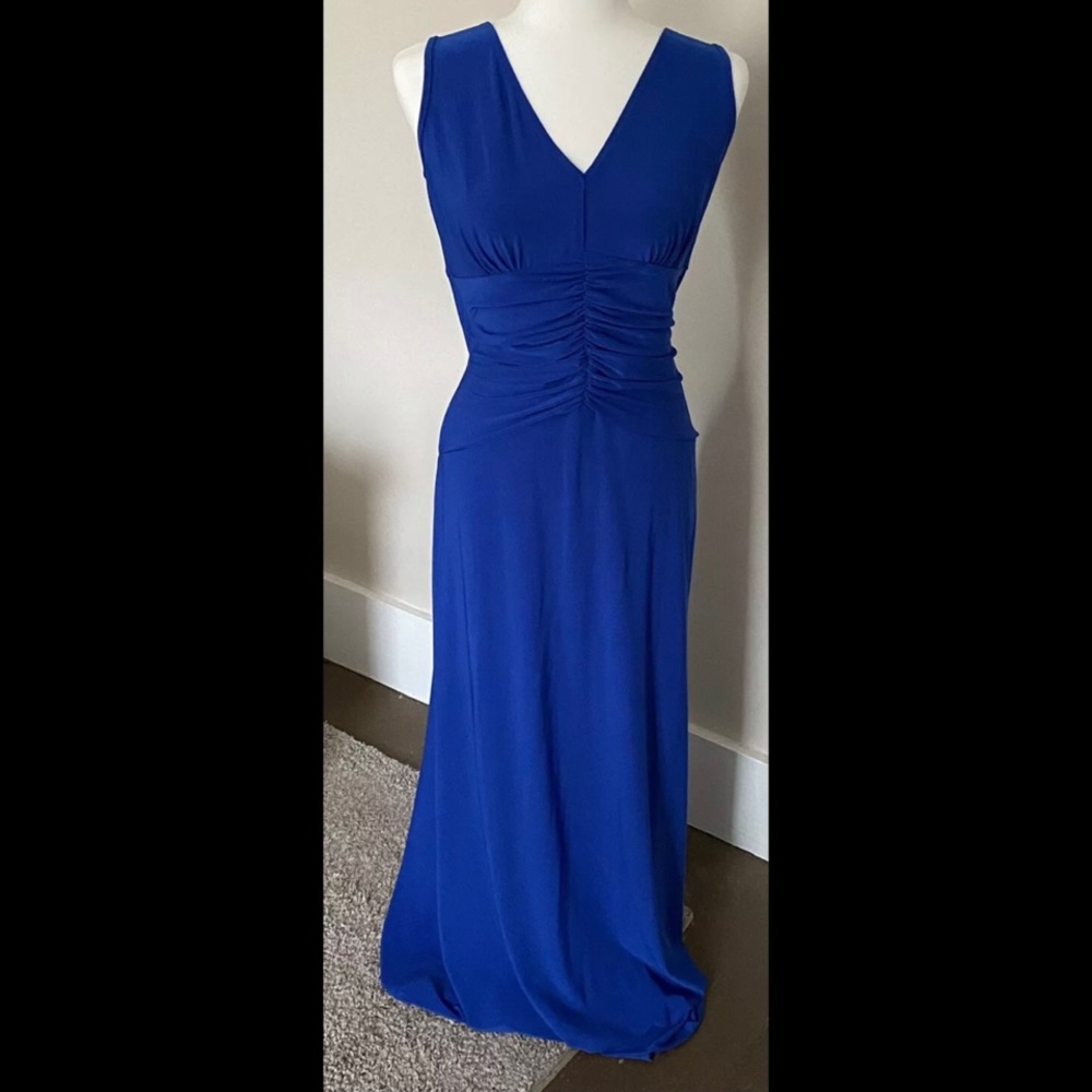 Royal blue dress